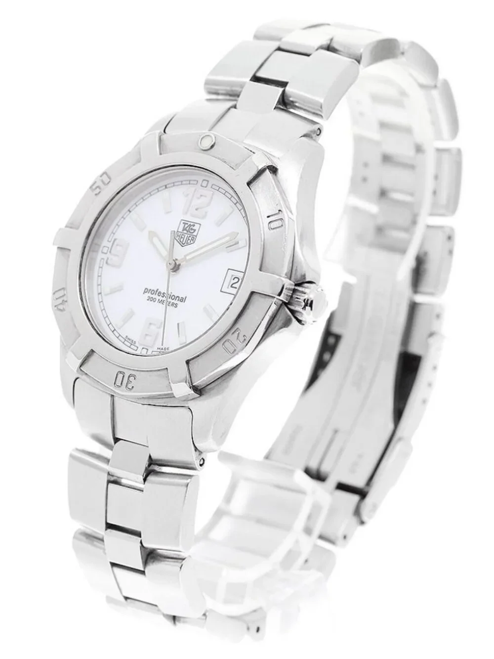 TAG HEUER 2000 Exclusive WN1111 Date white Dial Quartz Men's Watch_945292